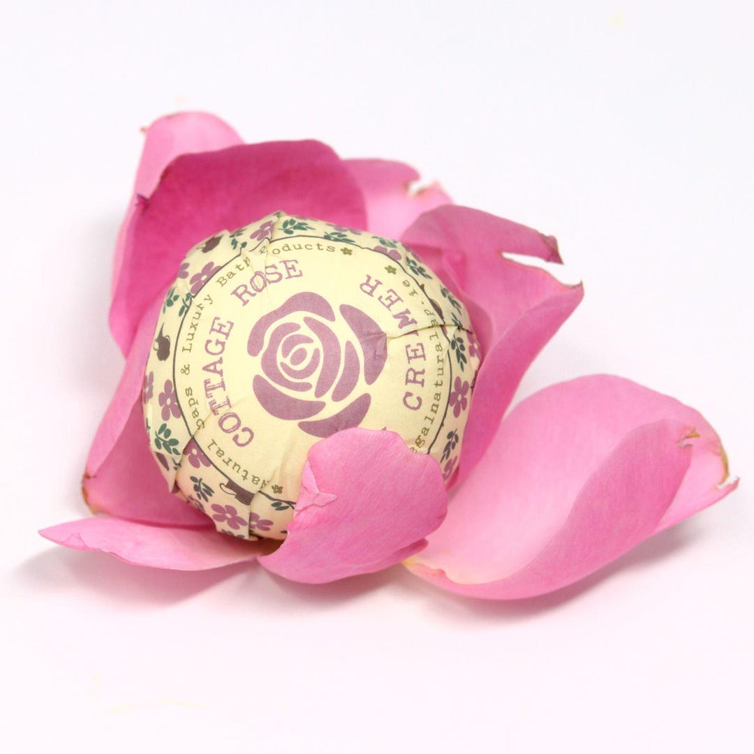 Cottage Rose Cocoa Butter Bath Creamer Handmade - Etsy