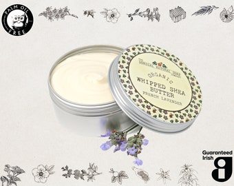 Organic Whipped Shea Butter French Lavender– 120g tin