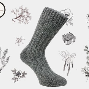 Donegal Wool Socks - Scamallach