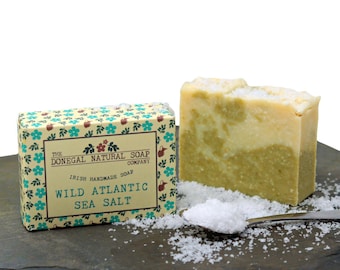 Wild Atlantic Sea Salt Soap. Palm Oil Free.