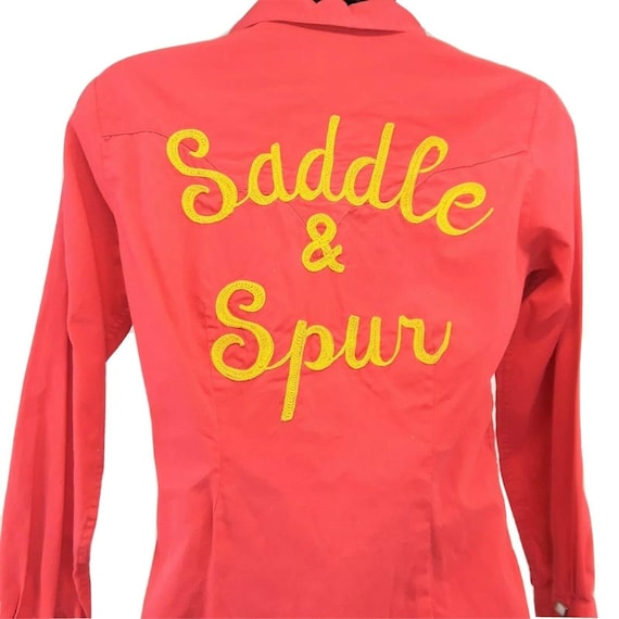 Rockmount Ranch Wear Saddle and Spur Western Shirt