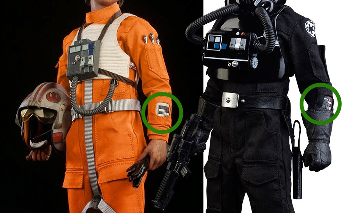 luke skywalker tie fighter