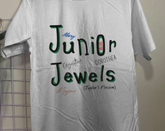 Taylor Swift Junior Jewels T Shirt Sweatshirt Hoodie All Over Printed  Double Sided Junior Jewels Shirt Taylor Swift You Belong With Me Lyrics  Shirts Junior Jewels Costume - Laughinks