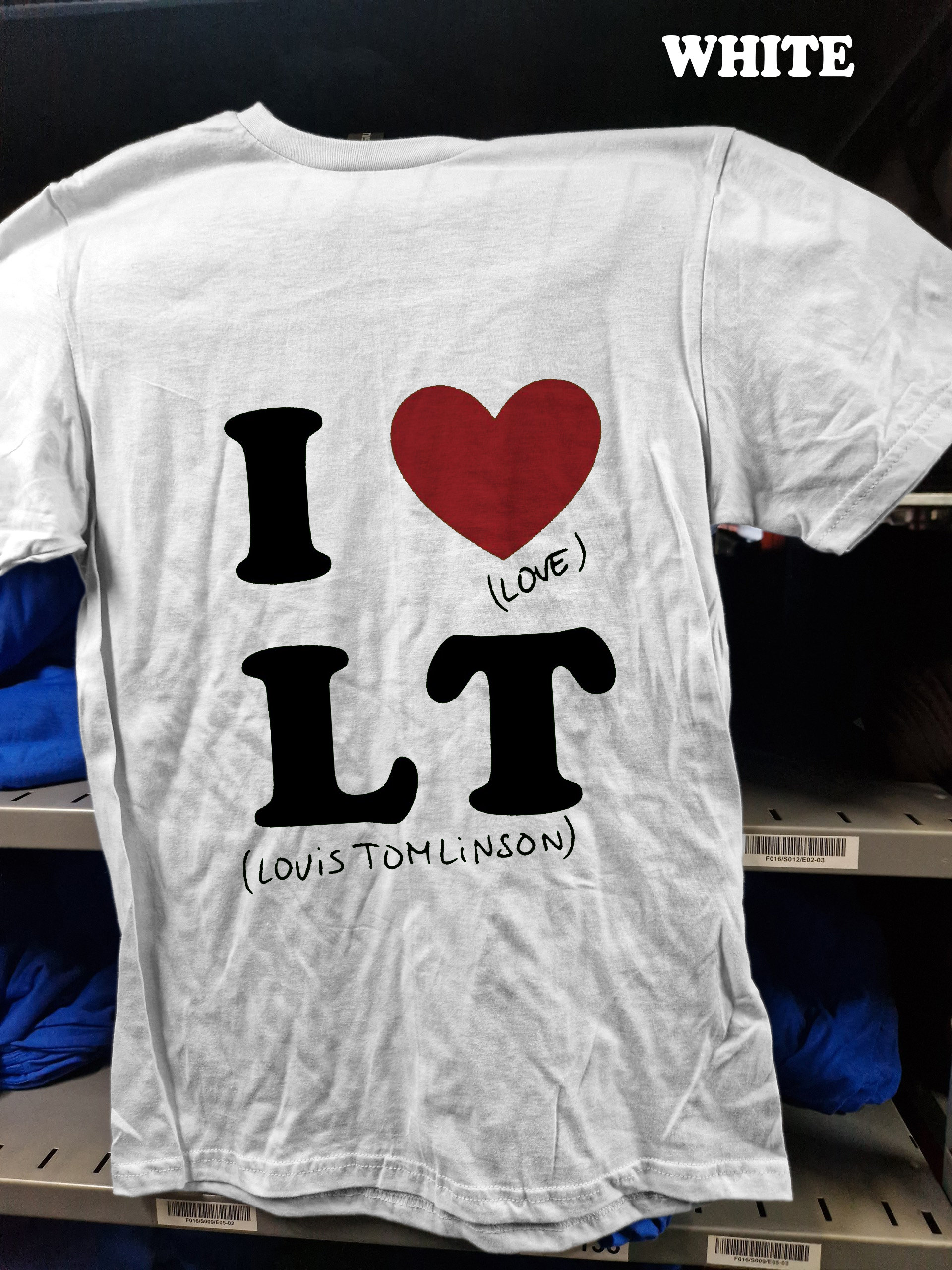 Buy Lets Flaunt Louis Tomlinson White Girls T-Shirt at