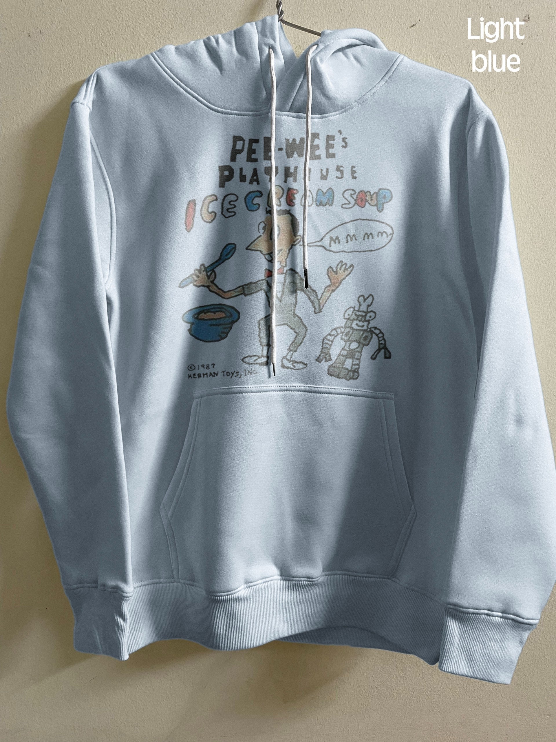New Pee-wee Herman and Conky Ice Cream Soup T-shirt Adventure Childrens