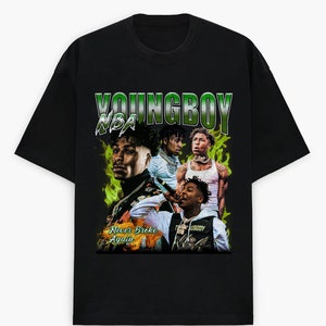 Nba Youngboy Retro Vintage Bootleg 90s Shirt