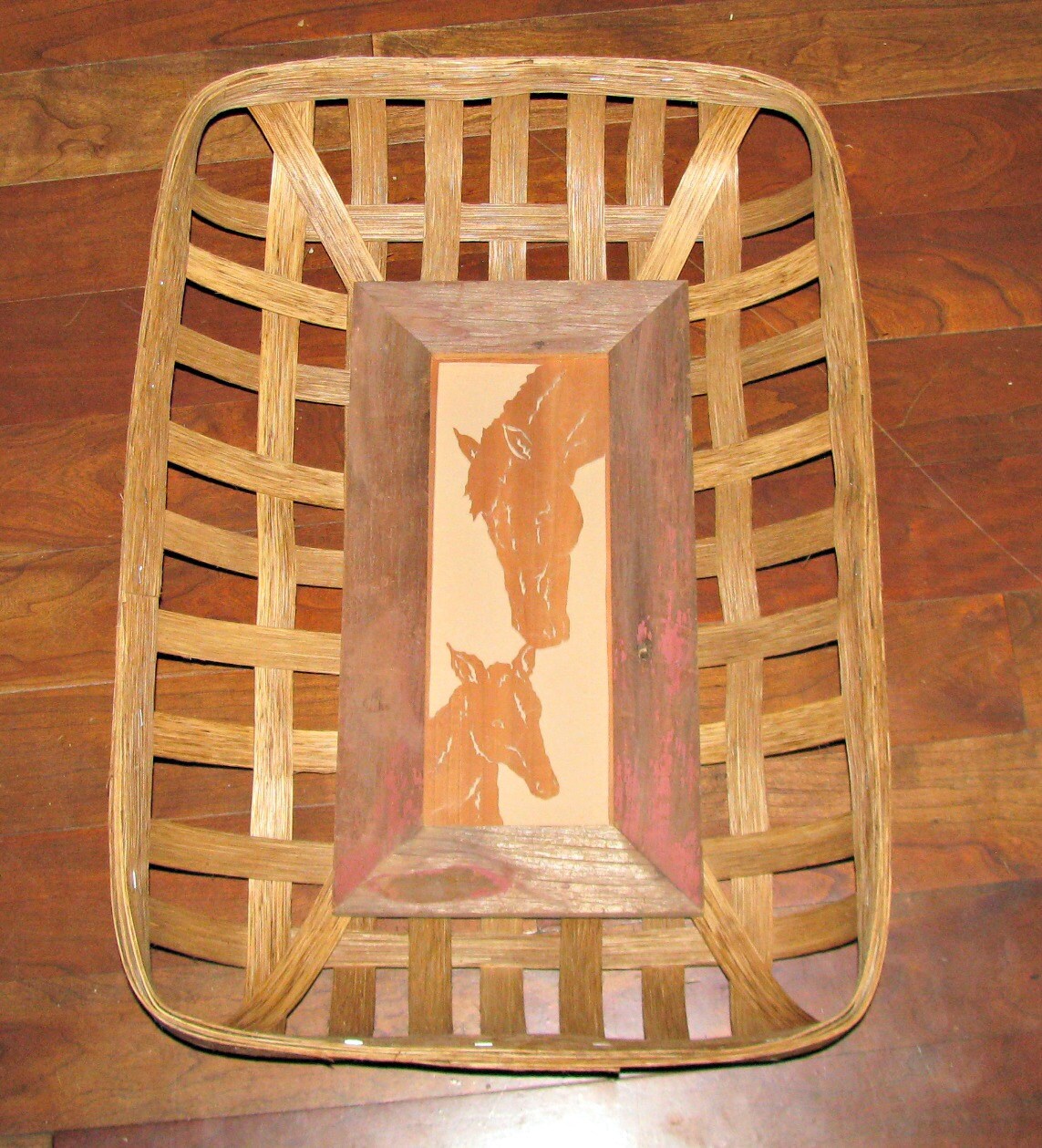 Rectangular Tobacco Basket Oblong Wall Basket for Etsy