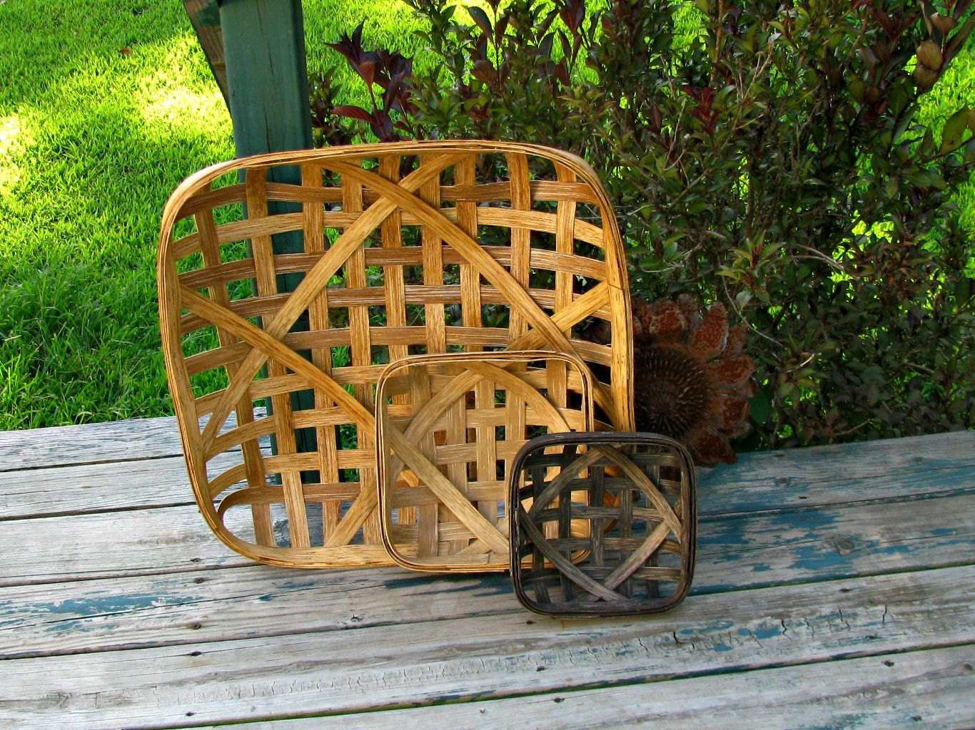 Reproduction Tobacco Basket for Versatile Home Decor Etsy