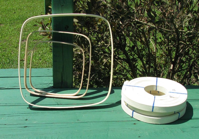 Large Rectangular Tobacco Basket Decorative Wall Basket for Etsy