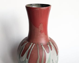 Large vintage Southwestern style ceramic vase