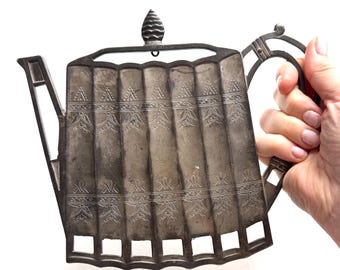 Vintage Silver Plated Tea Pot Trivet