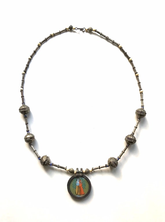 Indian statement necklace Gem