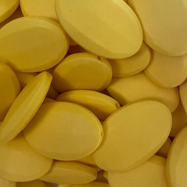 Yellow Glass Beads Etsy