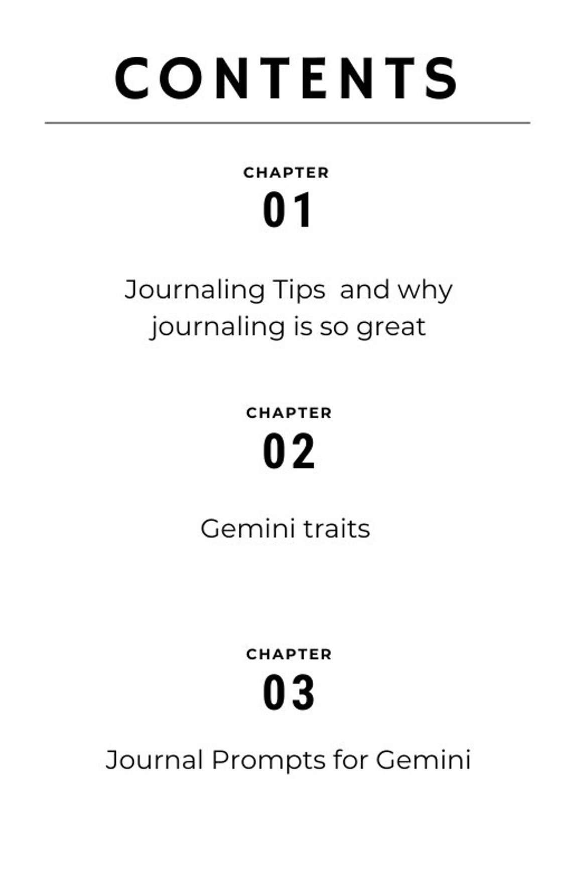 Journal Prompts for Gemini PDF Download Etsy