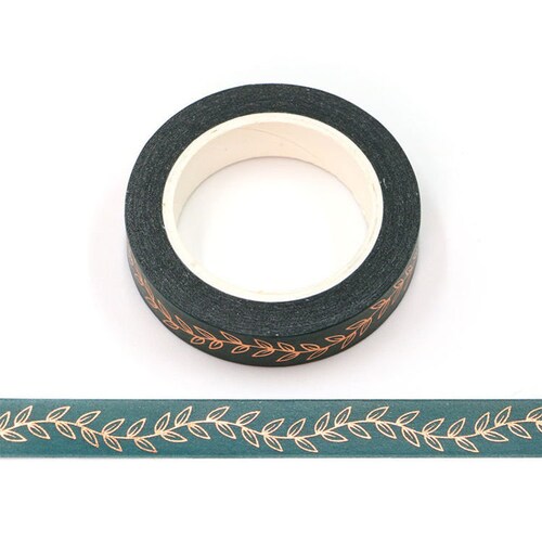 Washi tape  little blue flowers 15mm x 10m