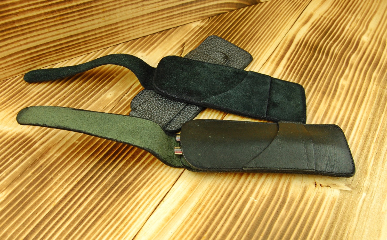 NEW Leather Pencil Holderleather Pencil Caseleather Pencil Etsy