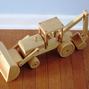 Wooden Backhoe