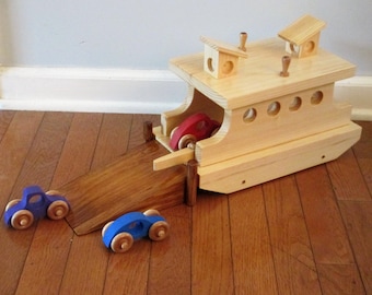 Wooden Ferry Boat (Small)/child's gift