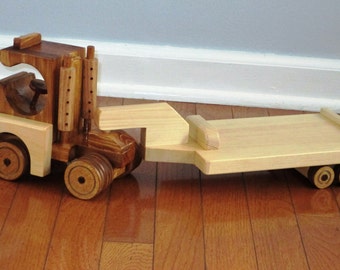 Wood Flat Bed Truck