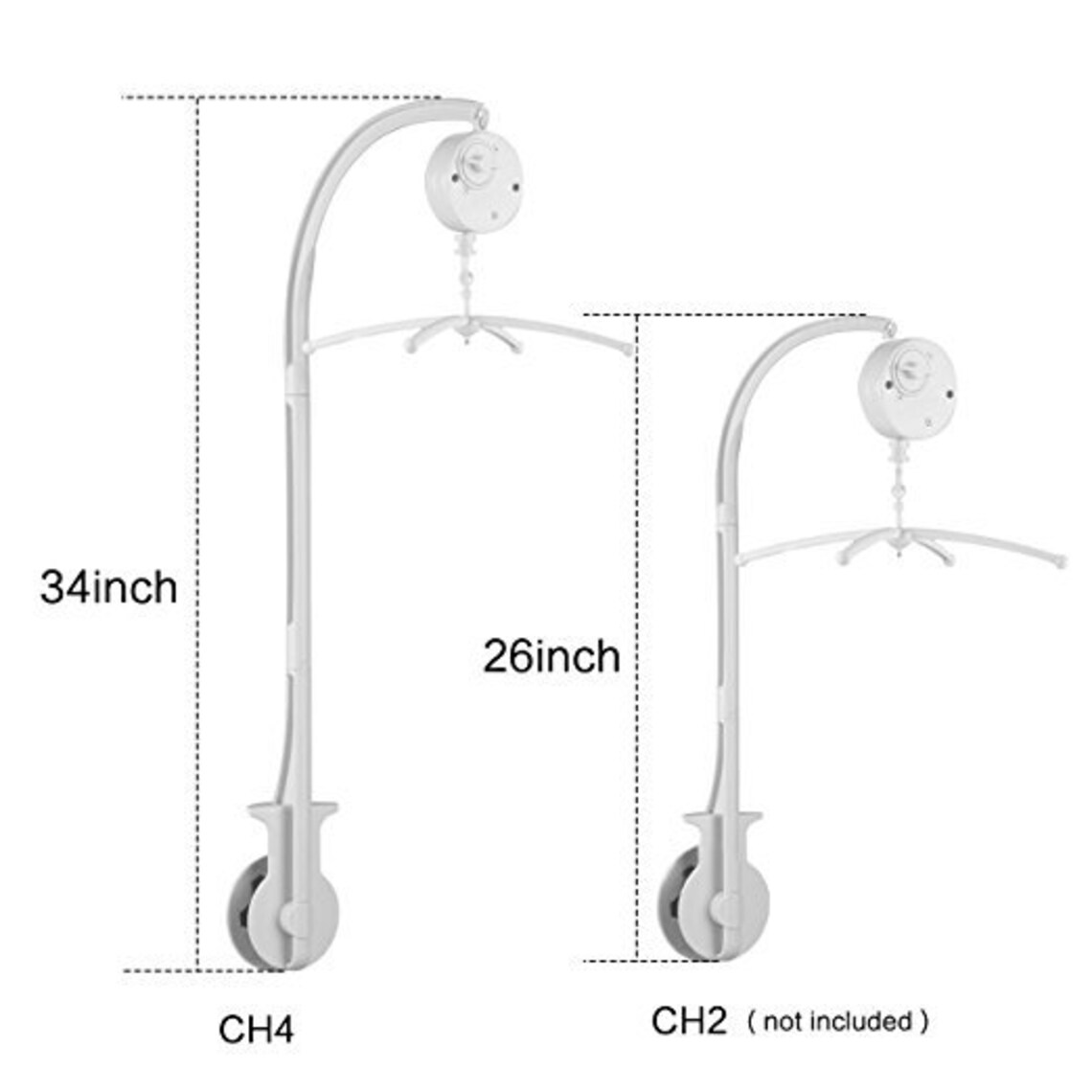 Baby Mobile Hanger Mobile Attachment Nursery Mobile Arm Etsy