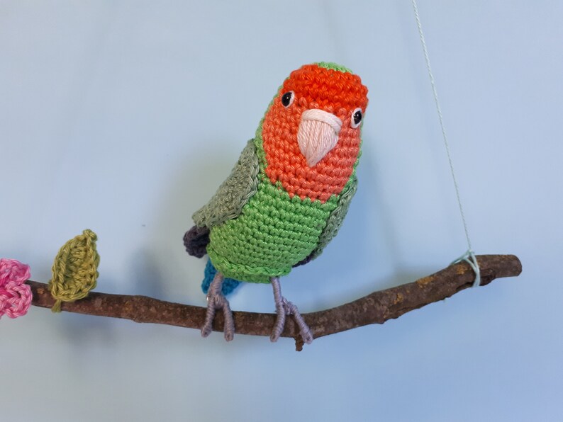 lovebird plush