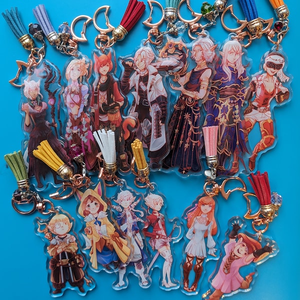 FFXIV Scion Keychain Charms