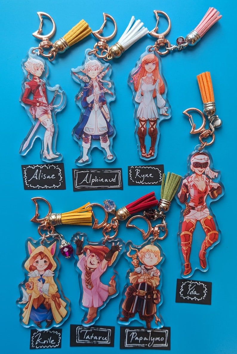 FFXIV Scion Keychain Charms - Etsy