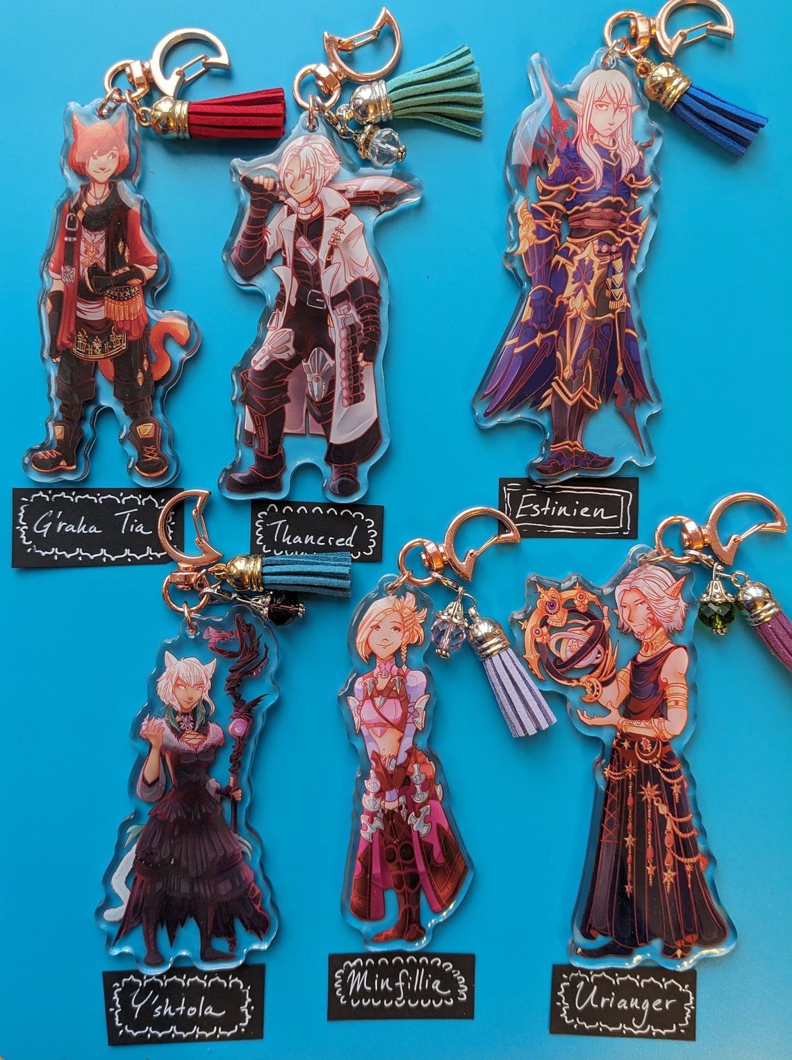 FFXIV Scion Keychain Charms - Etsy
