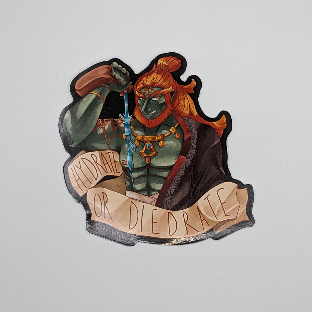 Totk Sticker TOTK Hydrate or Diedrate Sticker - Etsy