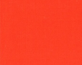 1/2 Yard Moda Bella Solids Mango 9900 222