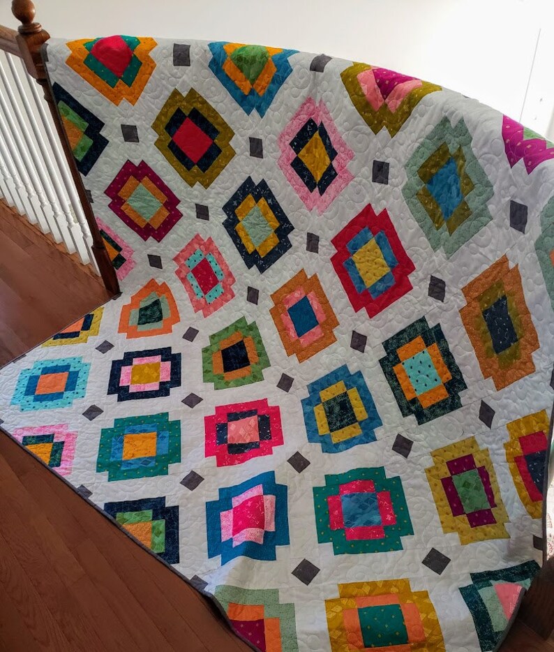 Radiate Quilt Kit using Matchmade from Art Gallery Fabrics Etsy