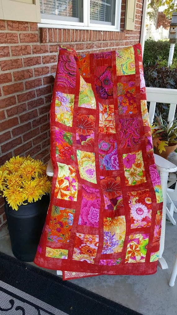 Flower Bed Quilt Pattern Etsy
