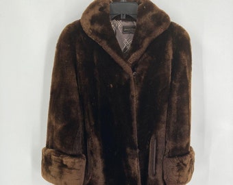 Sheared Beaver Coat 40 Inches in Length L- XL