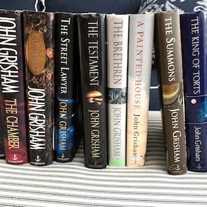John Grisham 1st Editions Various Prices Very Good to Excellent Condition Legal Thriller