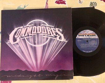 Vintage Commodores Vinyl LP Midnight Magic Motown 1979 Schallplattenalbum M8 926M1