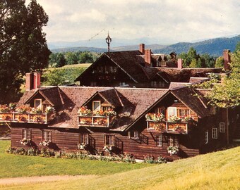 Stowe Vt Postcard Etsy