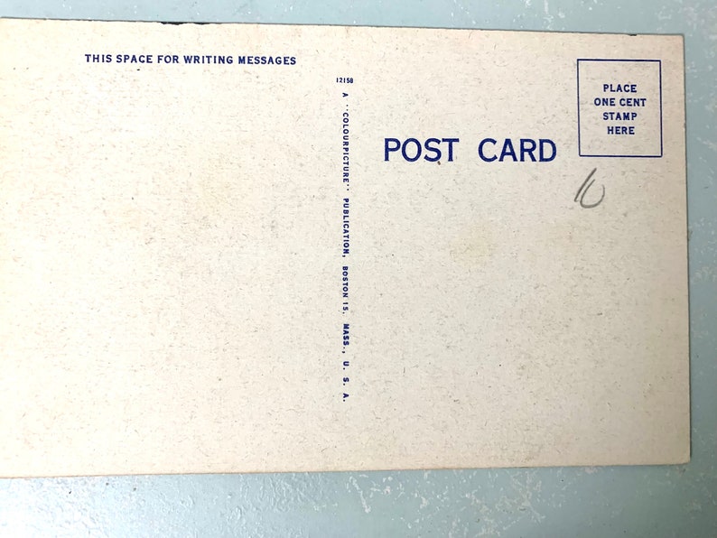 Vintage Postcard Pocono Mountains Gateway Linen image 3