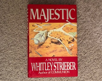Majestic Whitley Streiber First Stated Edition UFO Novel Aliens 1989
