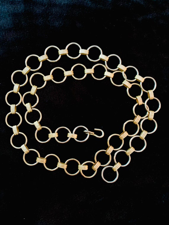 Vintage single strand chains Gem