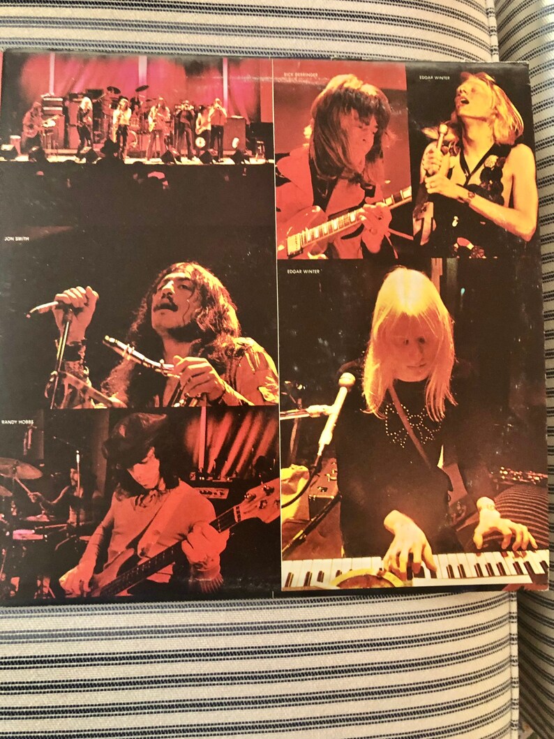 Vintage Roadwork Vinyl LP Edgar Winter's White Trash Etsy