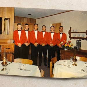 Vintage briefkaart Nags Head North Carolina Seafare Dinner House Restaurant