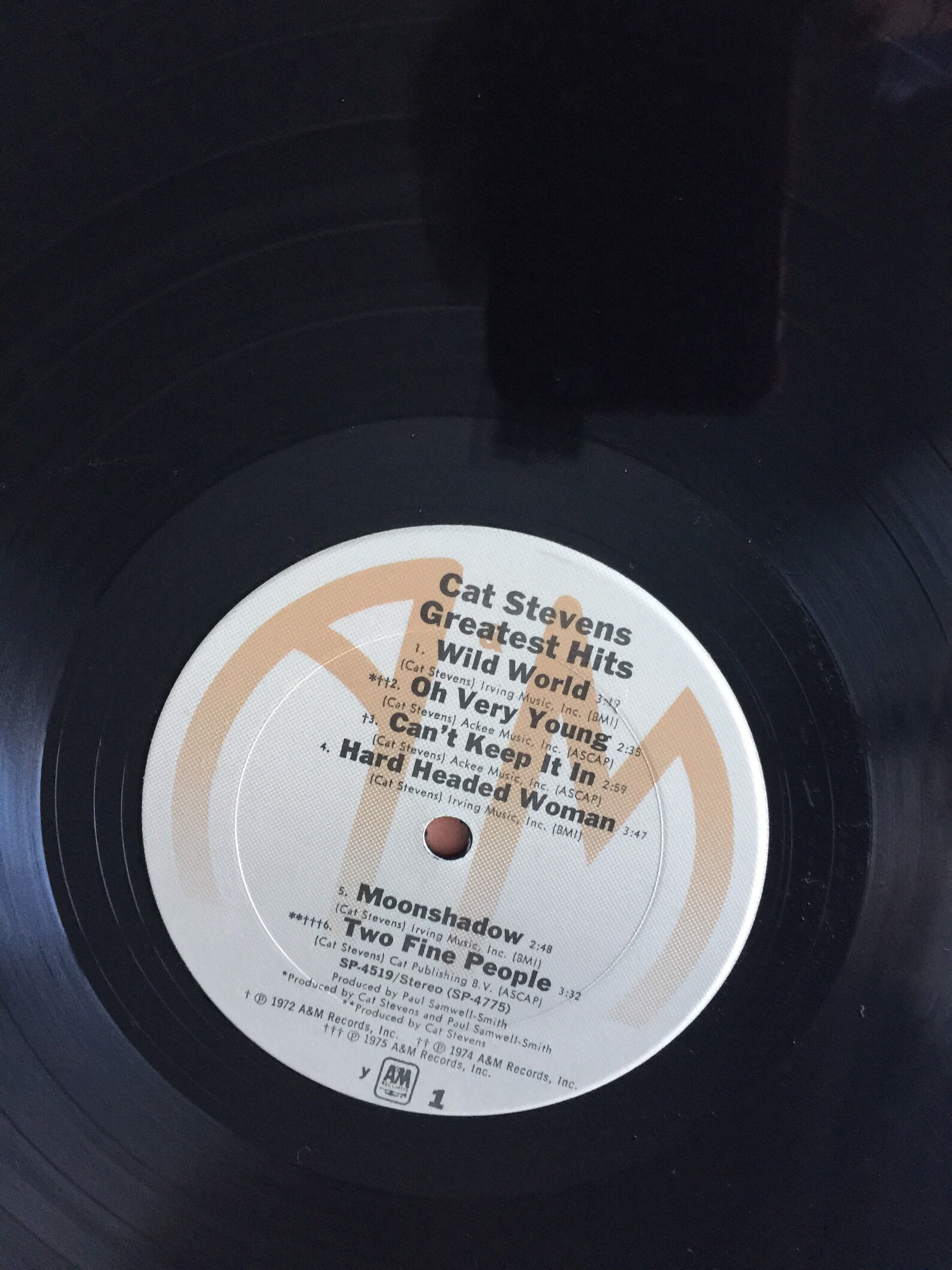 Vintage Cat Stevens Greatest Hits Vinyl LP Record Album 1974 Etsy
