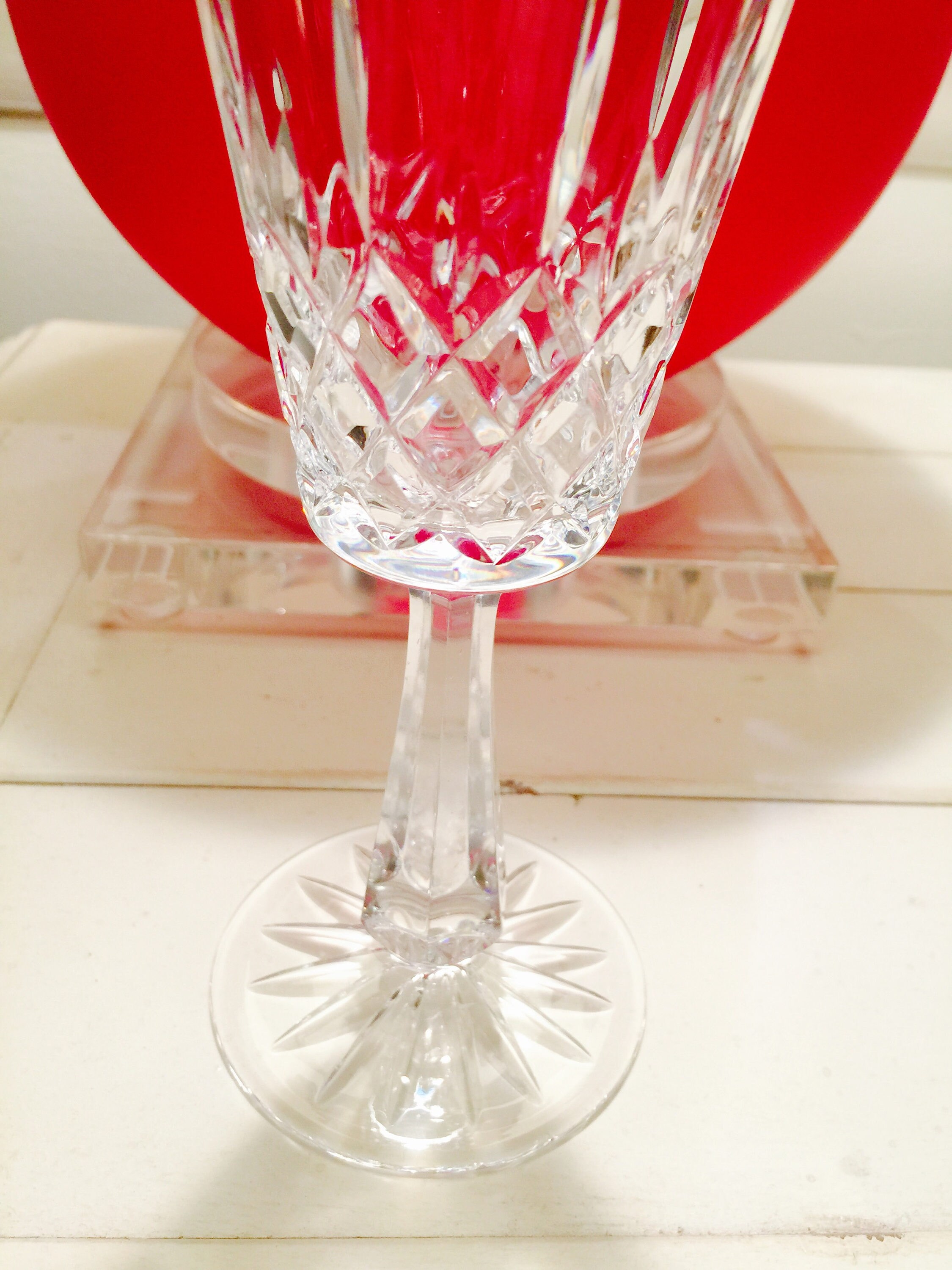 Vintage Galway Wine Glass Irish Cut Leaded Crystal Clifden Etsy