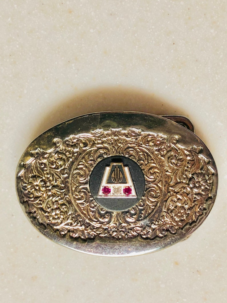 Vintage Utah Belt Buckle Salt Lake City UT by O C Tanner 1981 Etsy
