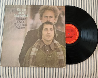 Vintage Simon et Garfunkel Bridge over Troubled Water Album vinyle LP Columbia 1970