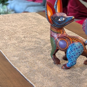 Fox Alebrije Mexican Art of Oaxaca Mexico, Handmade Home Decor