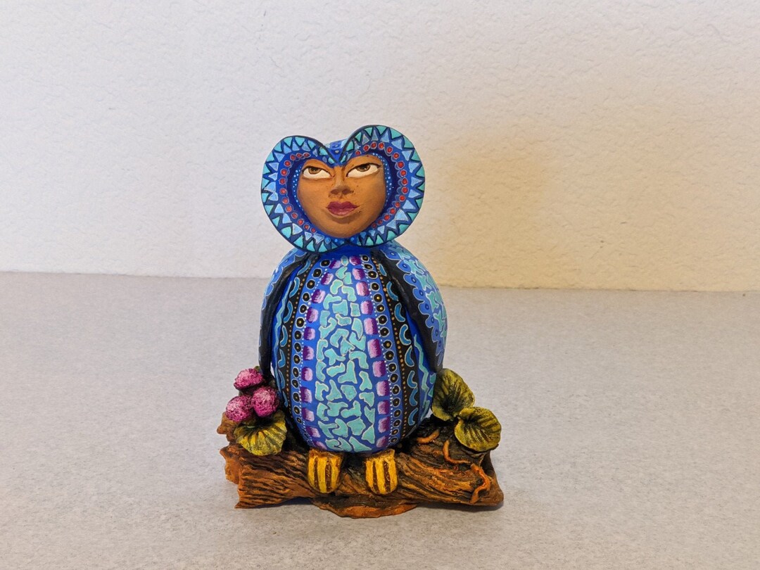 メキシコ工芸品 メキシカンクラフトアート 木彫り人形