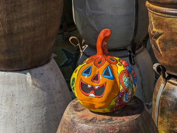 Jack-o-Lantern for Trick or Treat Party | Holiday Decor or