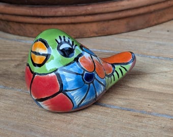 Talavera Vögelchen Dekor | Handgemachte mexikanische Haus- & Gartendekoration