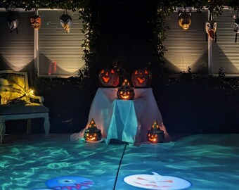 Jack-o-Lantern for Trick or Treat Party | Holiday Decor or